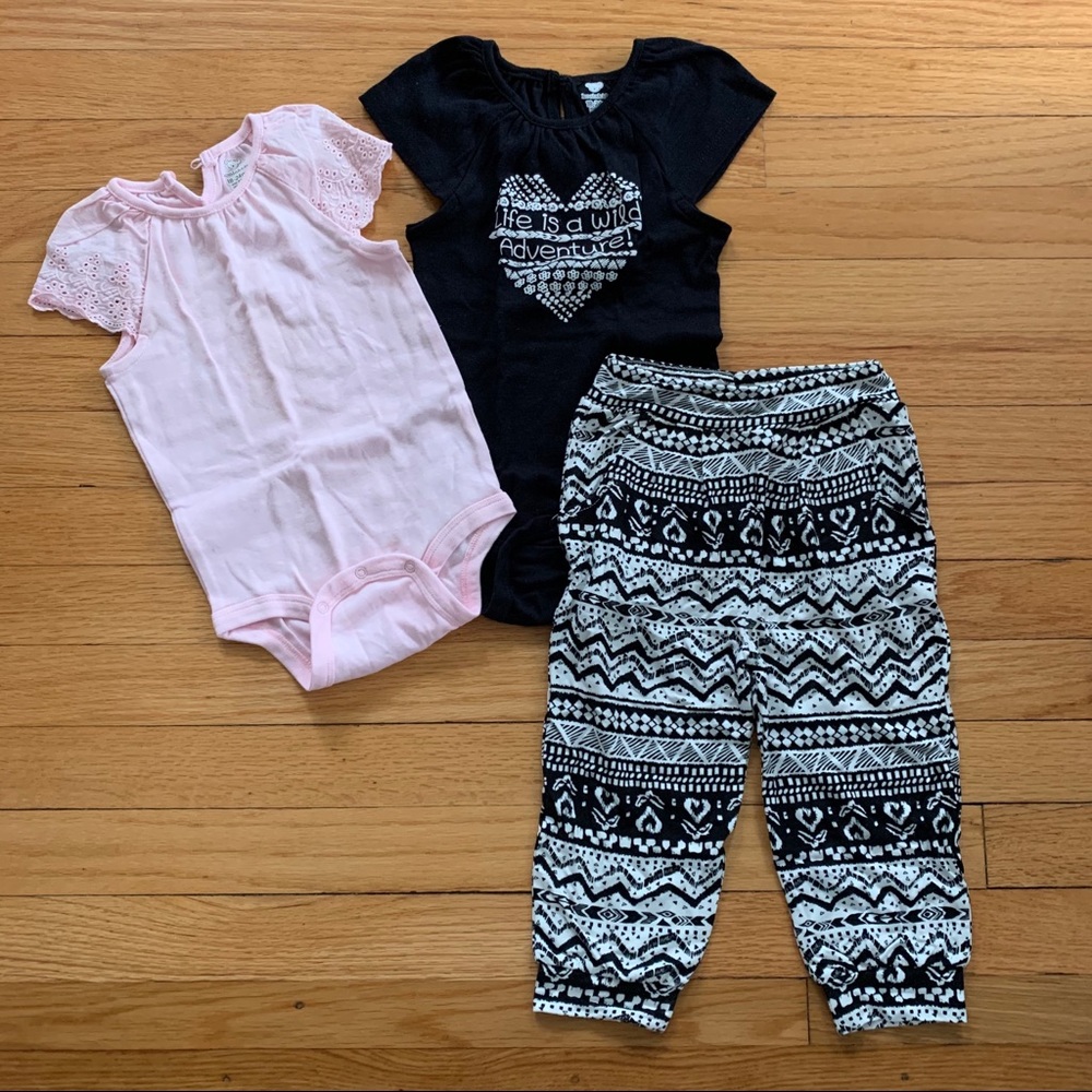 Outfit set of Koala Kids onesies and pants